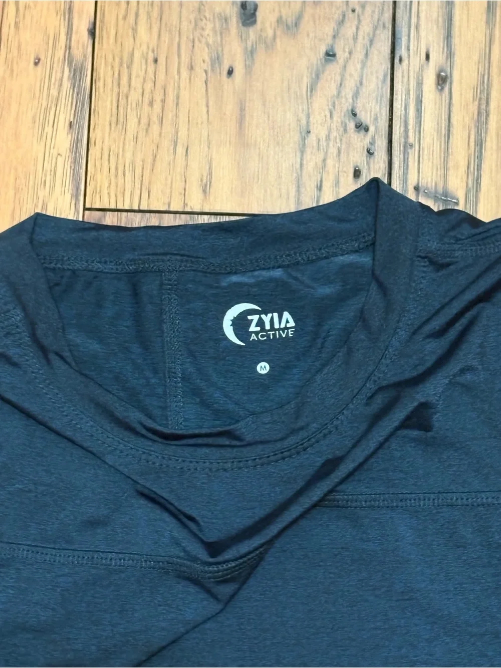 Zyia Active Sleeveless Crewneck Top - Navy